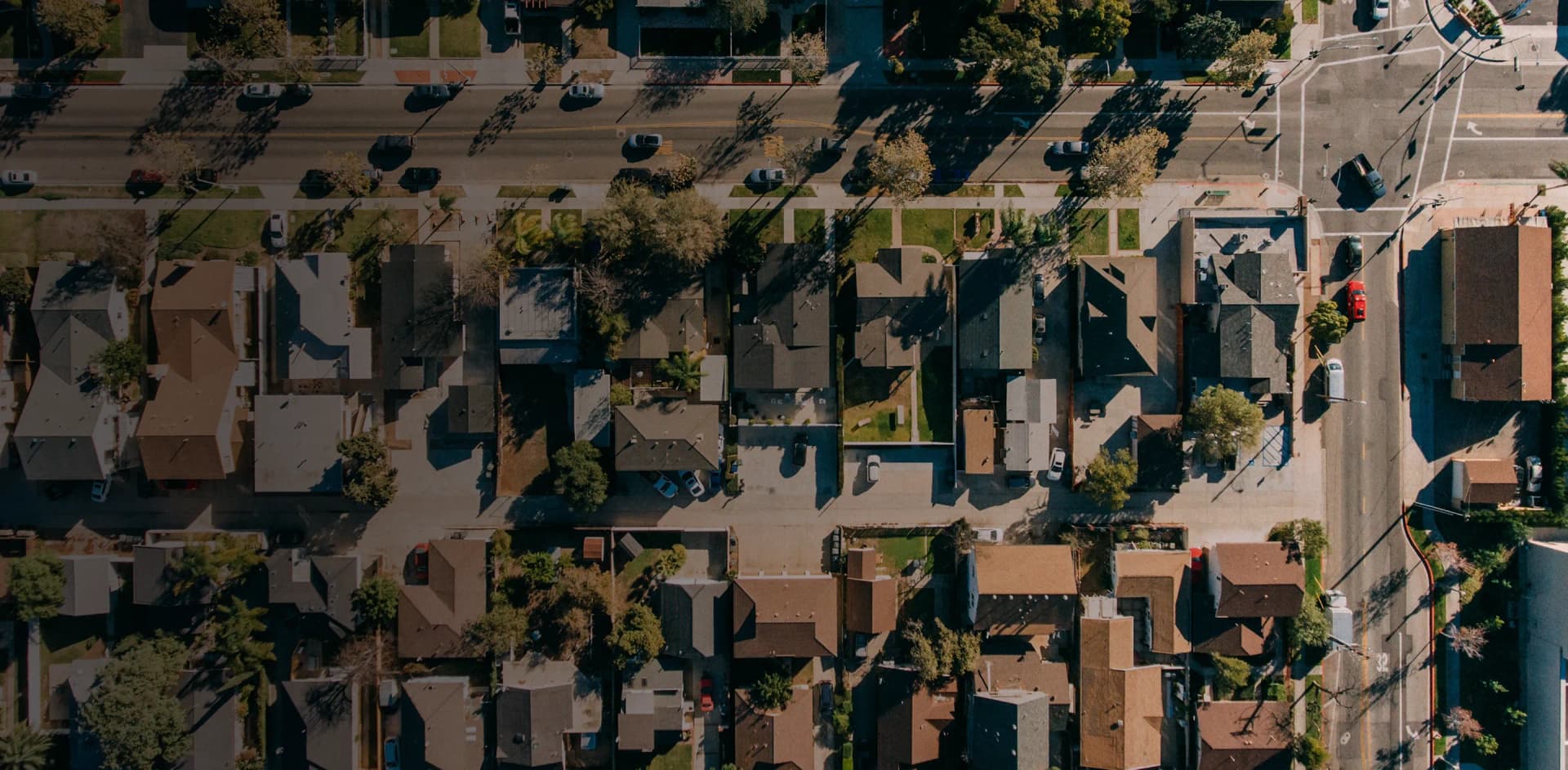 Drug Rehab in Stanton Drug rehab in Stanton - in Aerial view of a Stanton neighborhood — highlighting the community impact of addiction and the need for local rehab services.