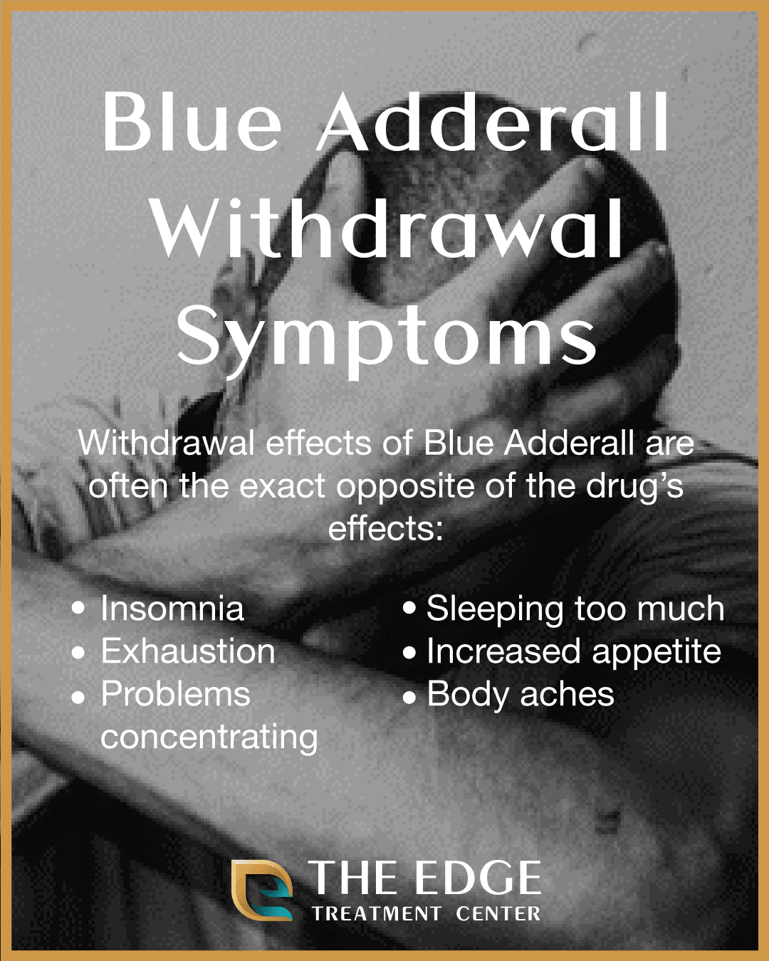 Blue Adderall Withdrawal Symptoms
