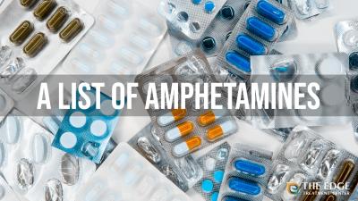 What are amphetamines? Here's a convenient list of these popular prescription stimulants often abused as "study drugs." Learn more in our blog.