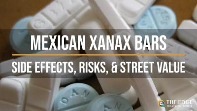 Mexican Xanax bars are an easy-to-obtain form of Xanax. Highly addictive, benzodiazepine abuse can be dangerous. Learn more about Mexican Xanax here.