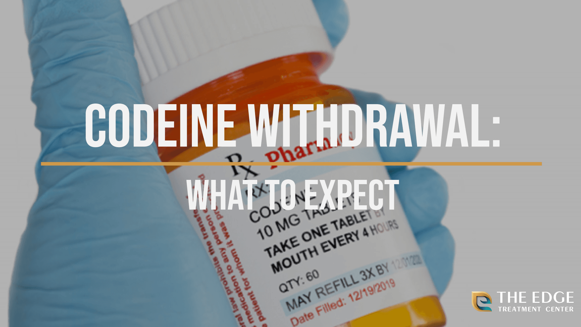 Codeine Withdrawal: The Facts & More