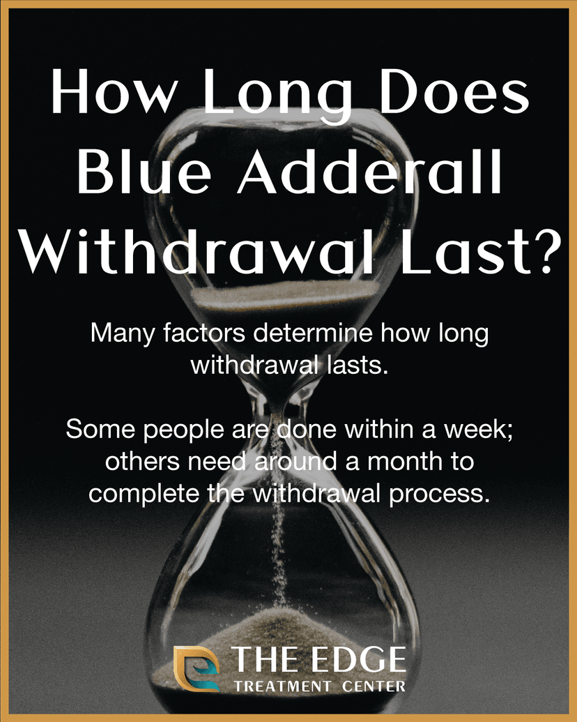 How Long Does Blue Adderall Withdrawal Last?