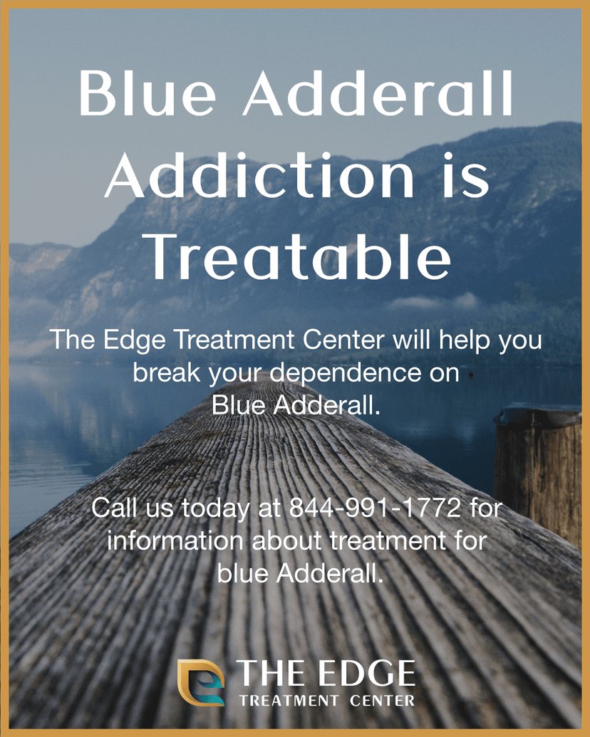 Blue Adderall Addiction is Treatable