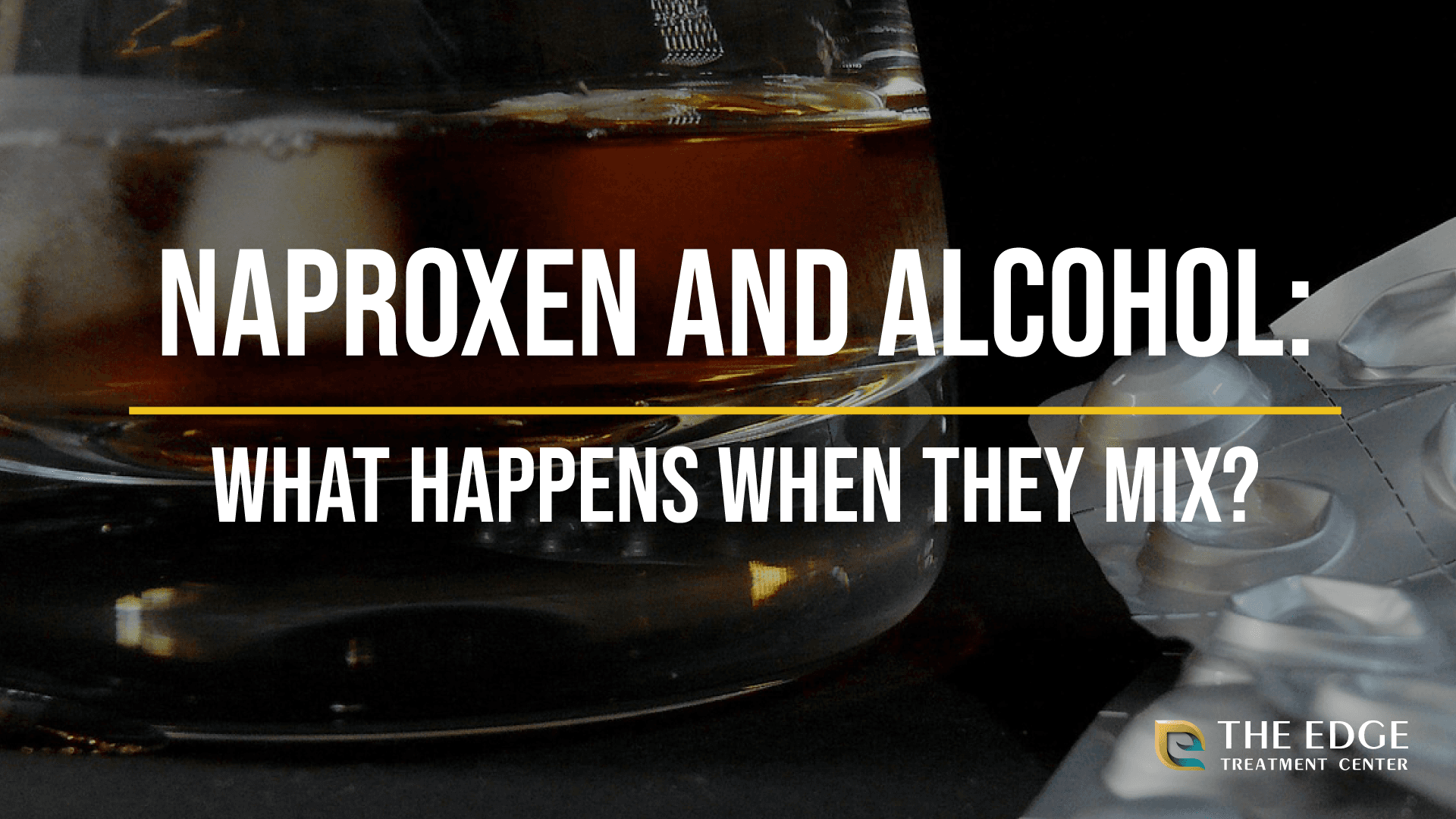 What Happens When You Mix Naproxen With Alcohol?