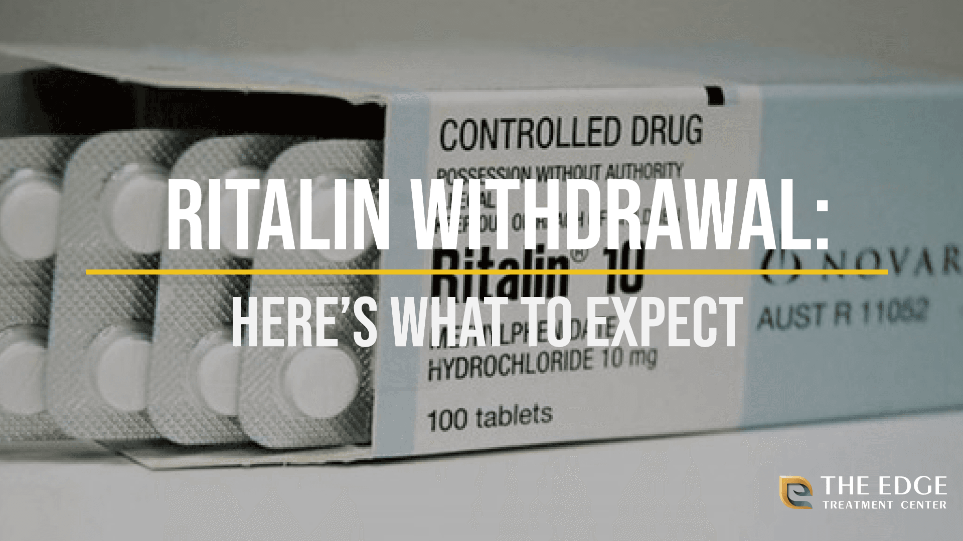 What is Ritalin Withdrawal Really Like?
