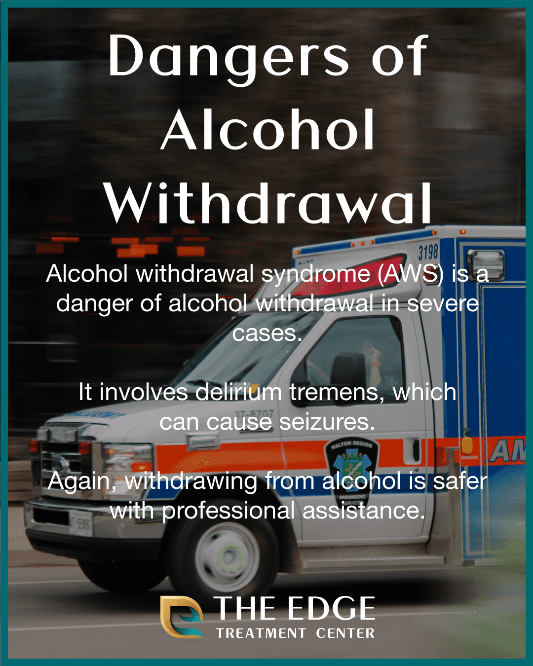 Dangers Of Alcohol Withdrawal