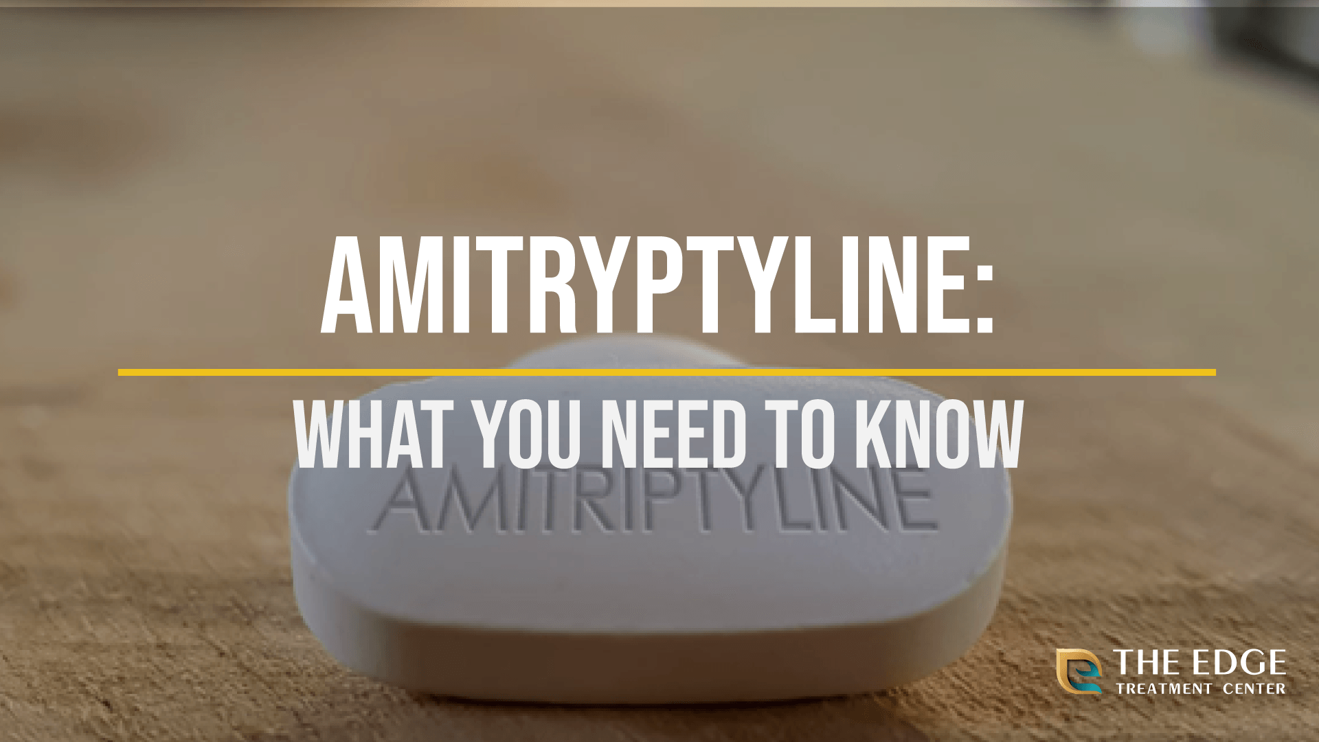 Your Guide to Amitriptyline: The Facts About This Antidepressant